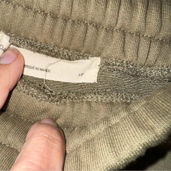 OAK + FORT Olive Cargo Mini Skirt - Picture 7 of 9